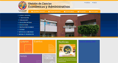 Desktop Screenshot of dcea.uson.mx