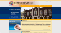 Desktop Screenshot of contraloria.uson.mx