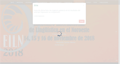 Desktop Screenshot of encuentrolinguistica.uson.mx