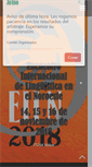 Mobile Screenshot of encuentrolinguistica.uson.mx