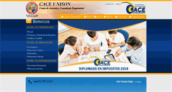 Desktop Screenshot of cace.uson.mx