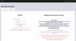 Desktop Screenshot of moodlemadmin.uson.mx