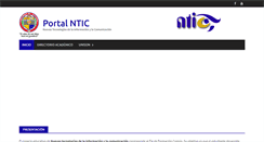 Desktop Screenshot of ntic.uson.mx