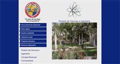 Desktop Screenshot of dciurs.mayo.uson.mx